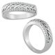 Fancy Circle Infinity Wedding Bridal Ring